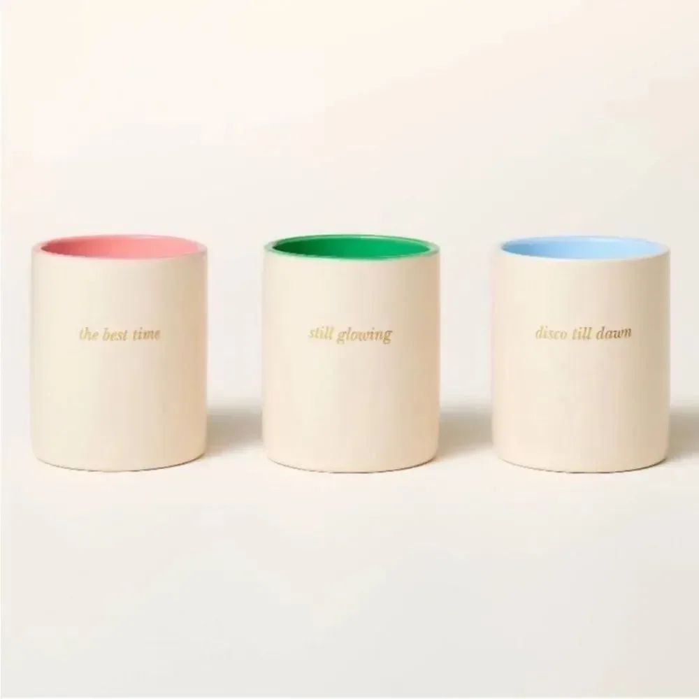 Kate Spade x Target Scented Candle Trio - New
